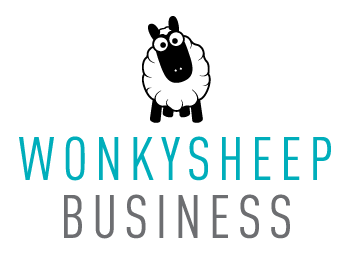 Wonky Sheep Business Logo 02